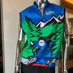 Custom cycling gear shirt vest